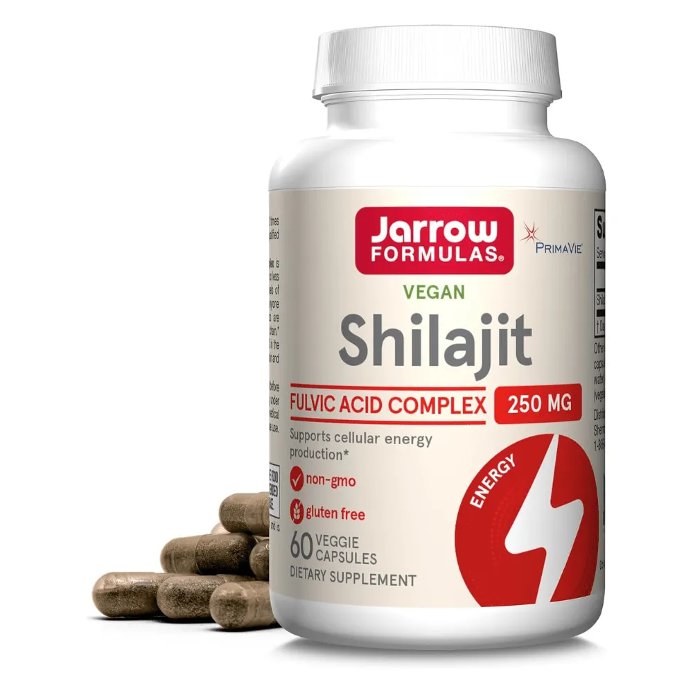 Jarrow Formulas Shilajit Complejo de Ácidos Fúlvicos - 60 Cápsulas