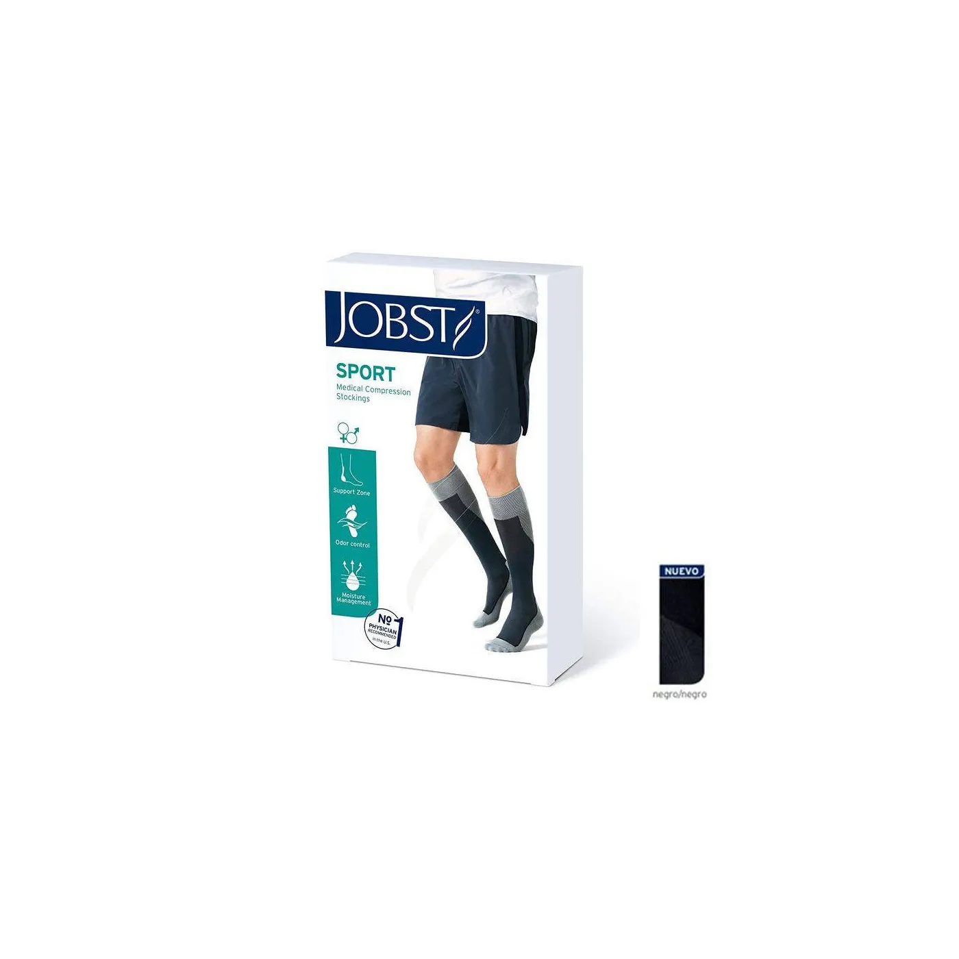 Jobst Sport Ccl1 Negronegro Ts