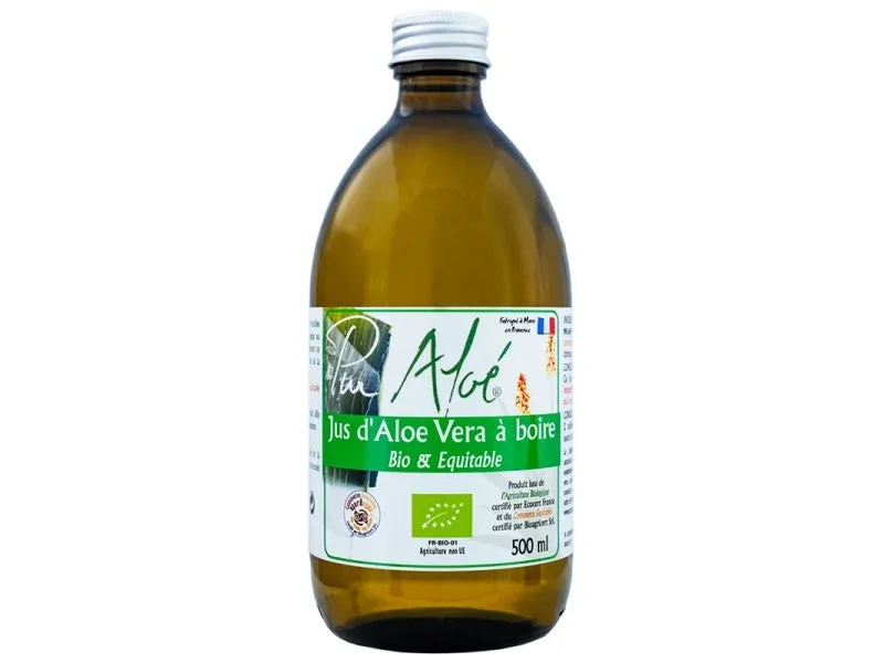 Jugo de Aloe Vera Ecológico-500ml-Aloe Puro