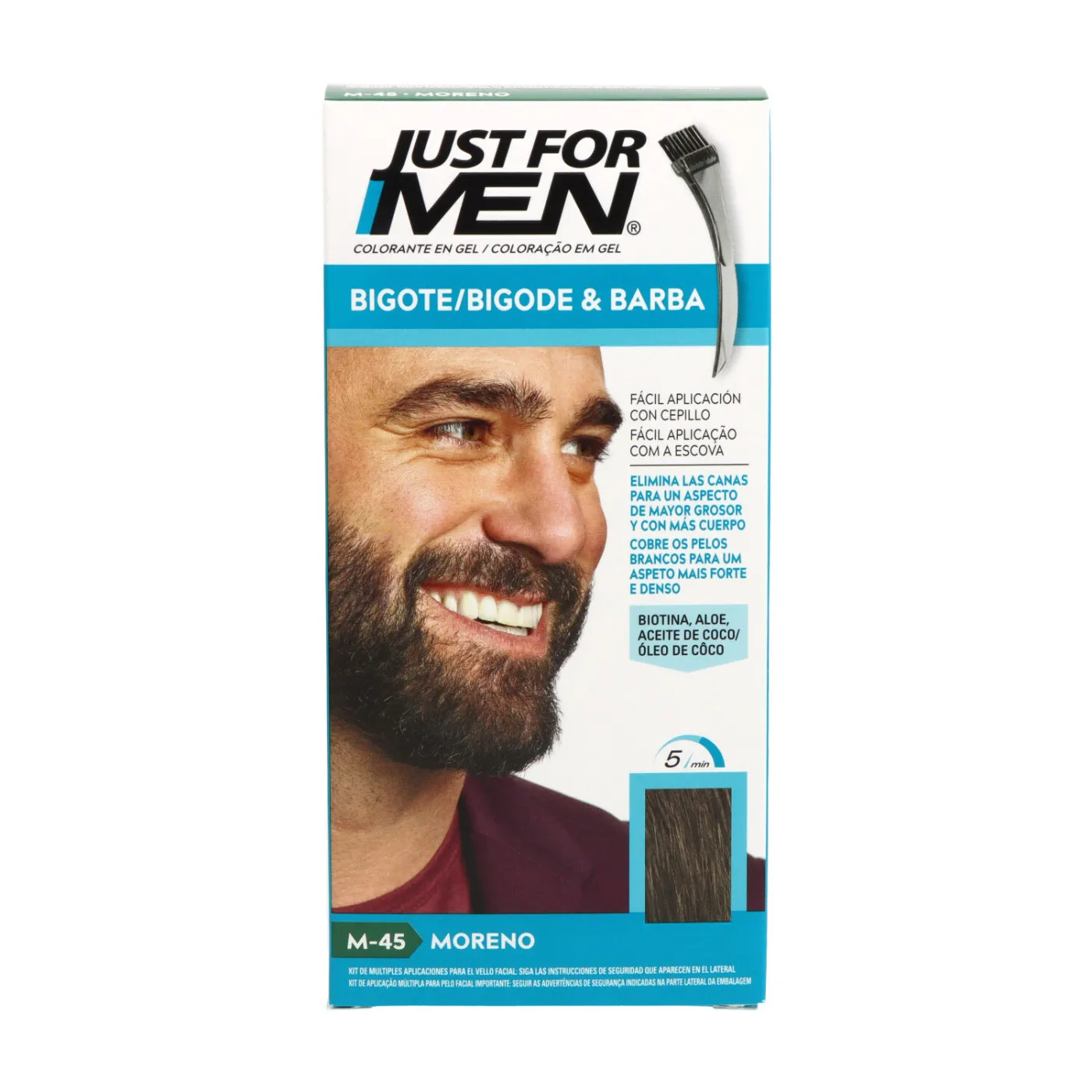 Just For Men Barba Bigote Moreno
