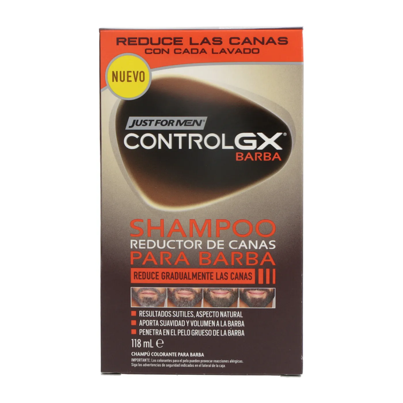 Just For Men Control Gx Reductor De Canas Champu