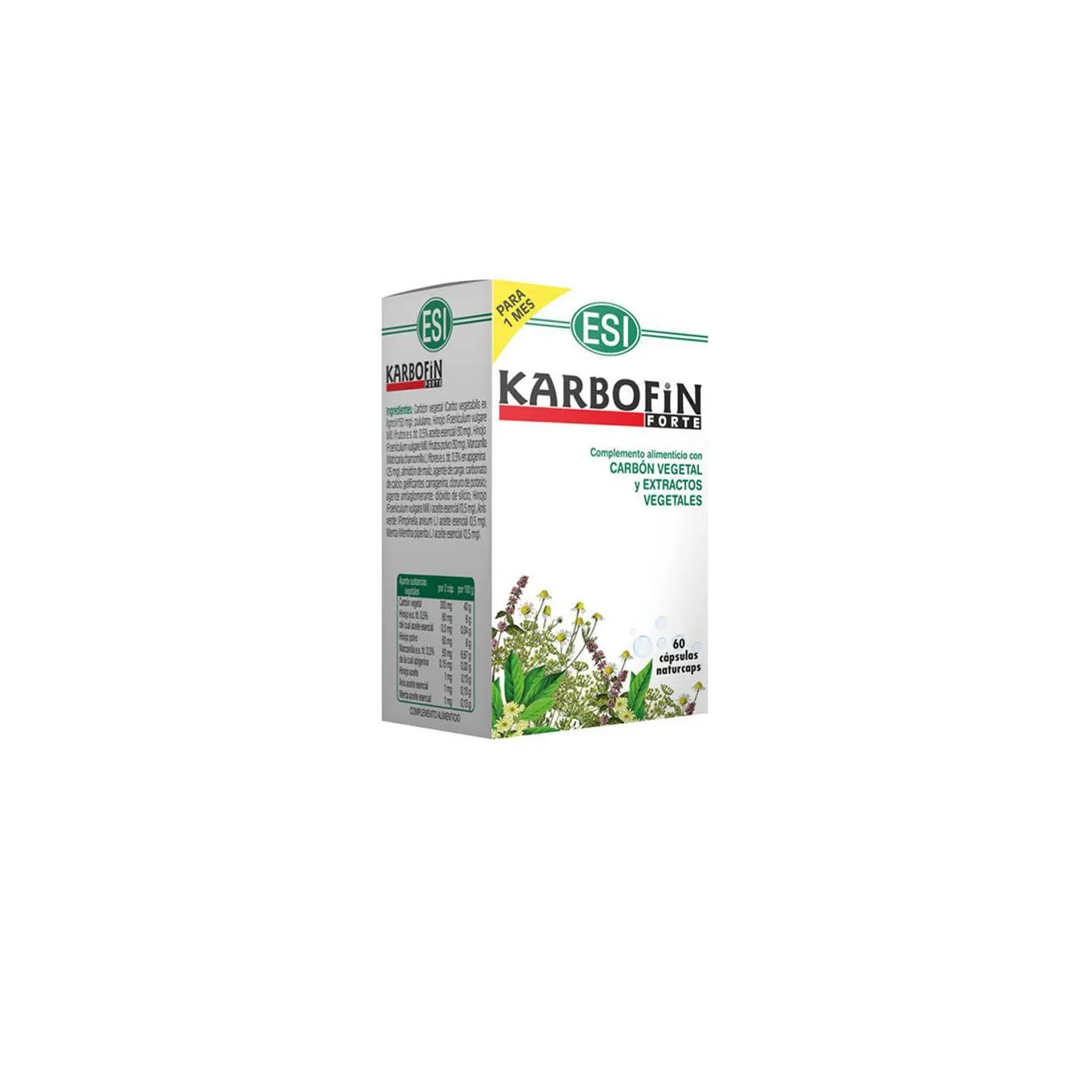 Karbofin Forte Esi 60 Capsulas