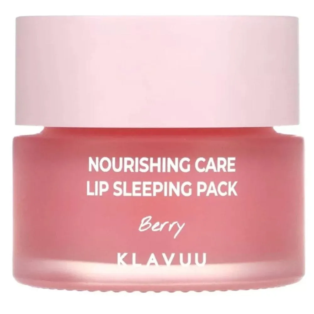 Klavuu Cuidado Nutritivo Labios Sleeping Pack, Berry - 20 g