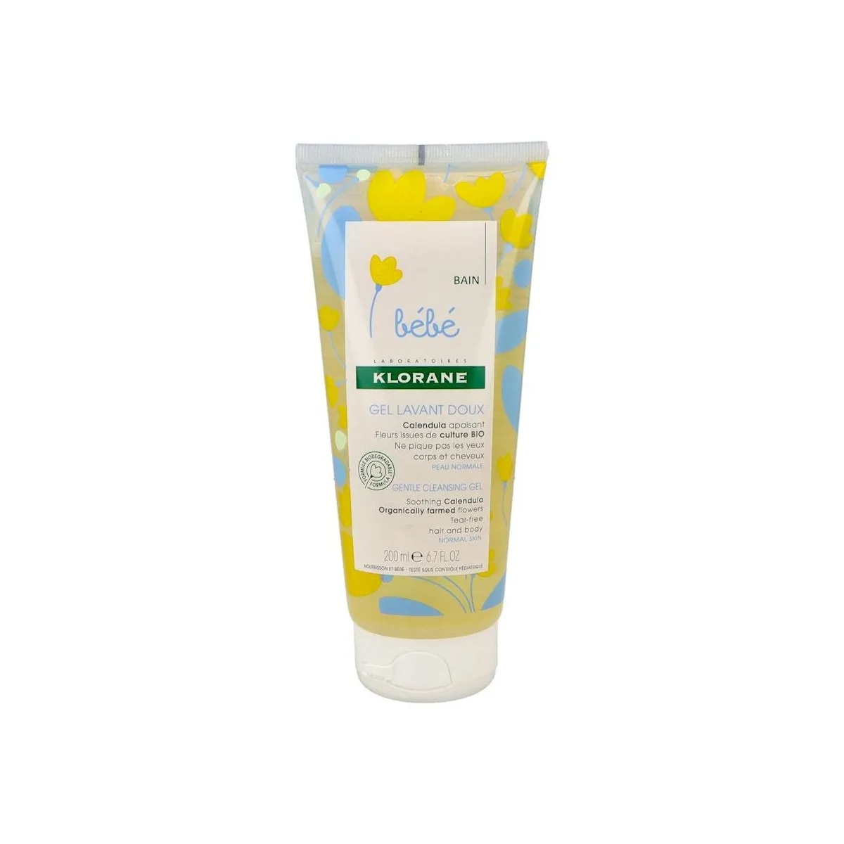 Klorane Bebe Gel Cuerpo Cabe 200 Ml