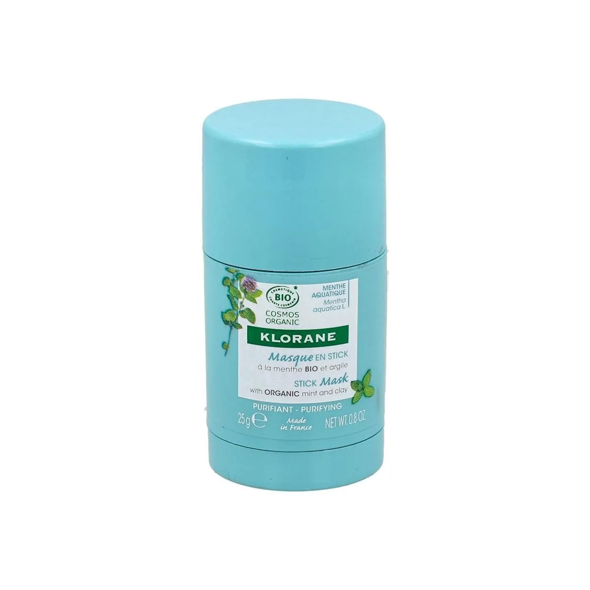 Klorane Mascarilla Menta Bio Y Arcilla Stick 25 G