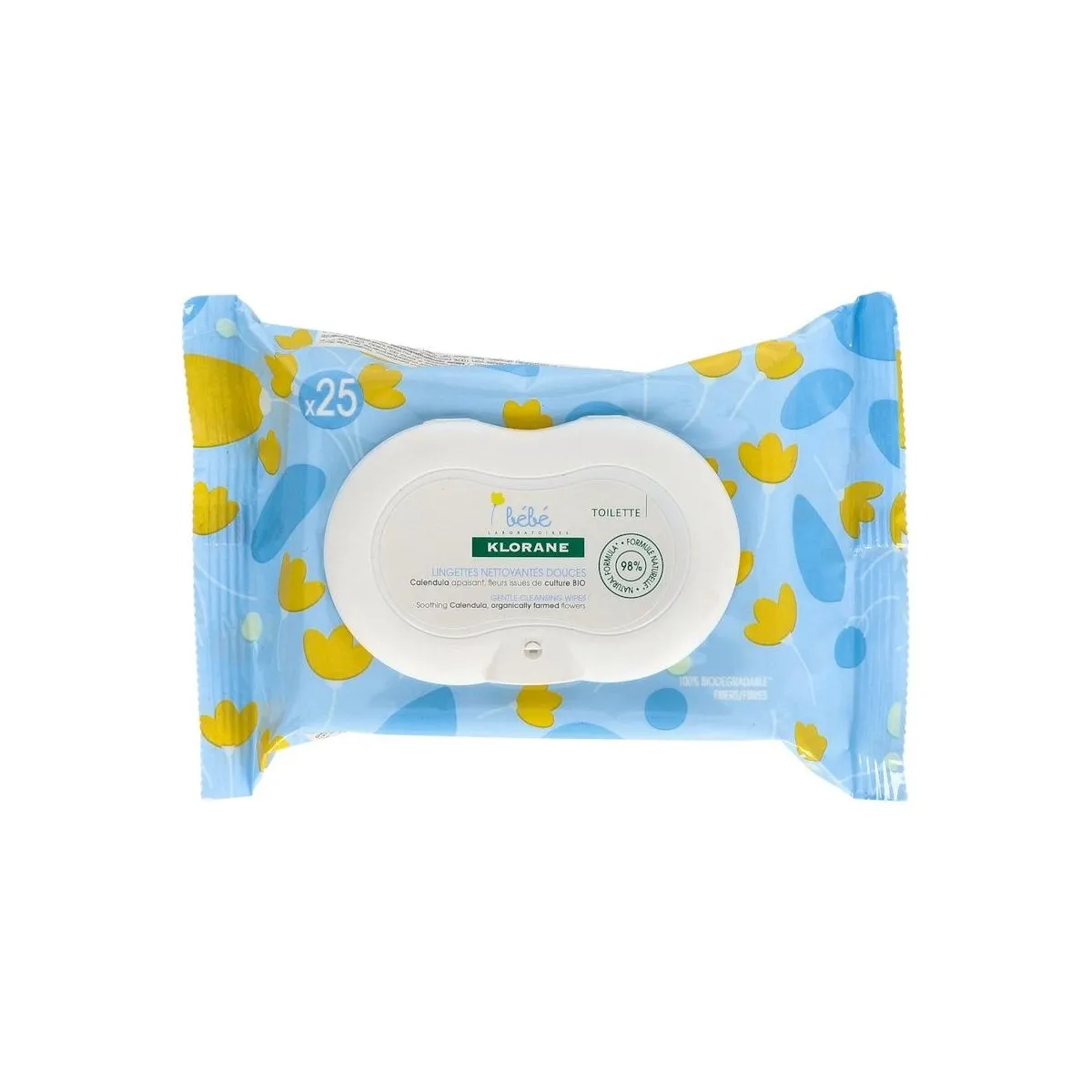 Klorane Toallitas Bebe 25 U