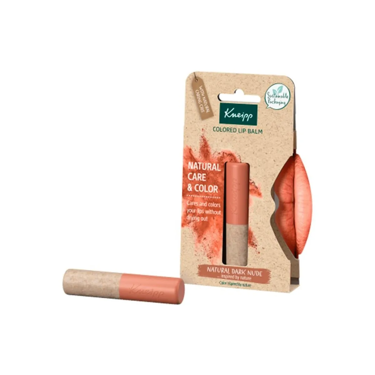 Kneipp Balsamo Labial Color Natural Nude 3,1 G