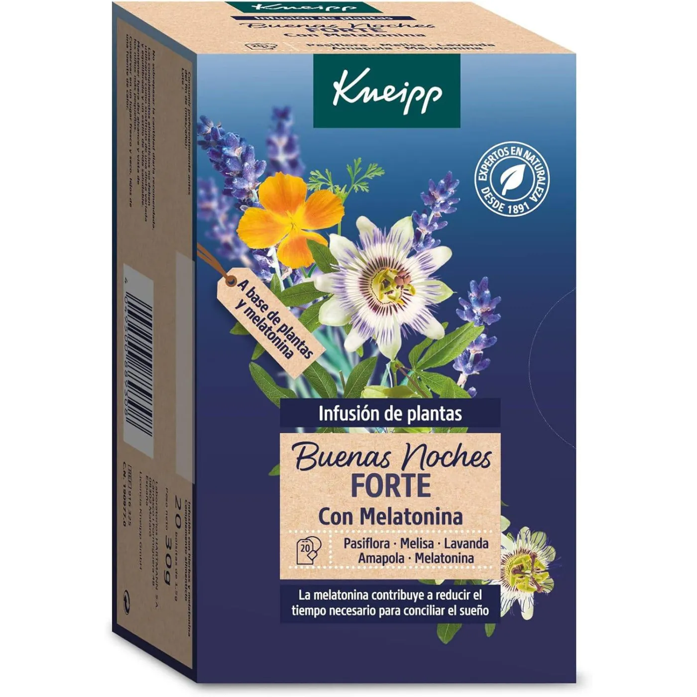 Kneipp Buenas Noches Forte Con Melatonina Infusi