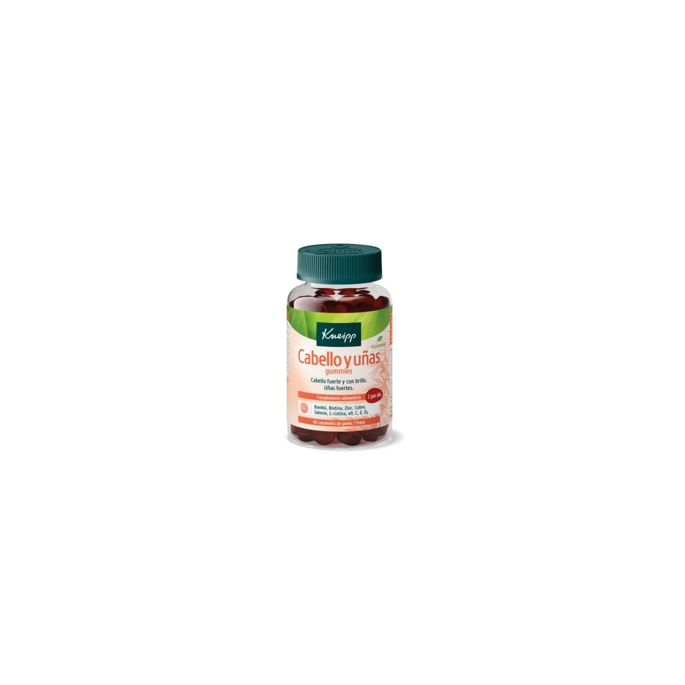 Kneipp Cabello Y Uñas 60 Gummies Sabor Fresa