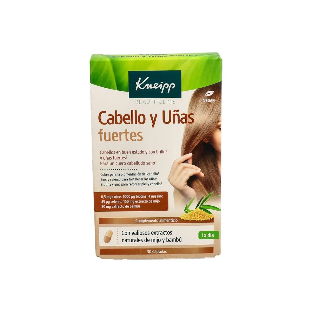 Kneipp Cabello Y Uñas Fuertes 30 Caps
