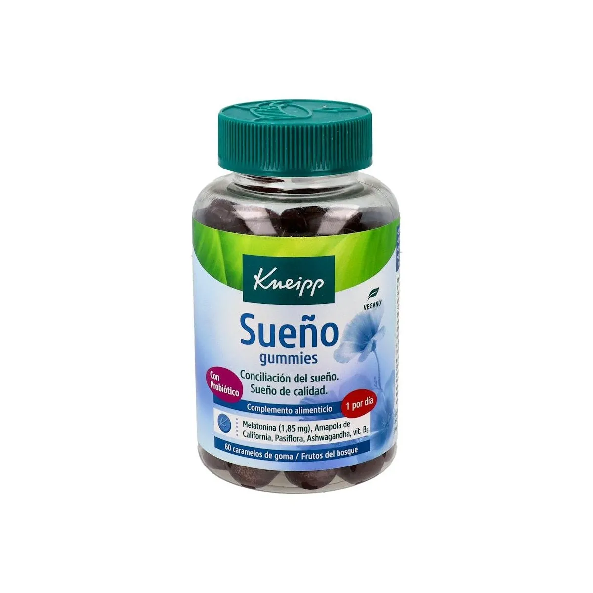Kneipp Sueã‘O 60 Gummies Frutos Del Bosque