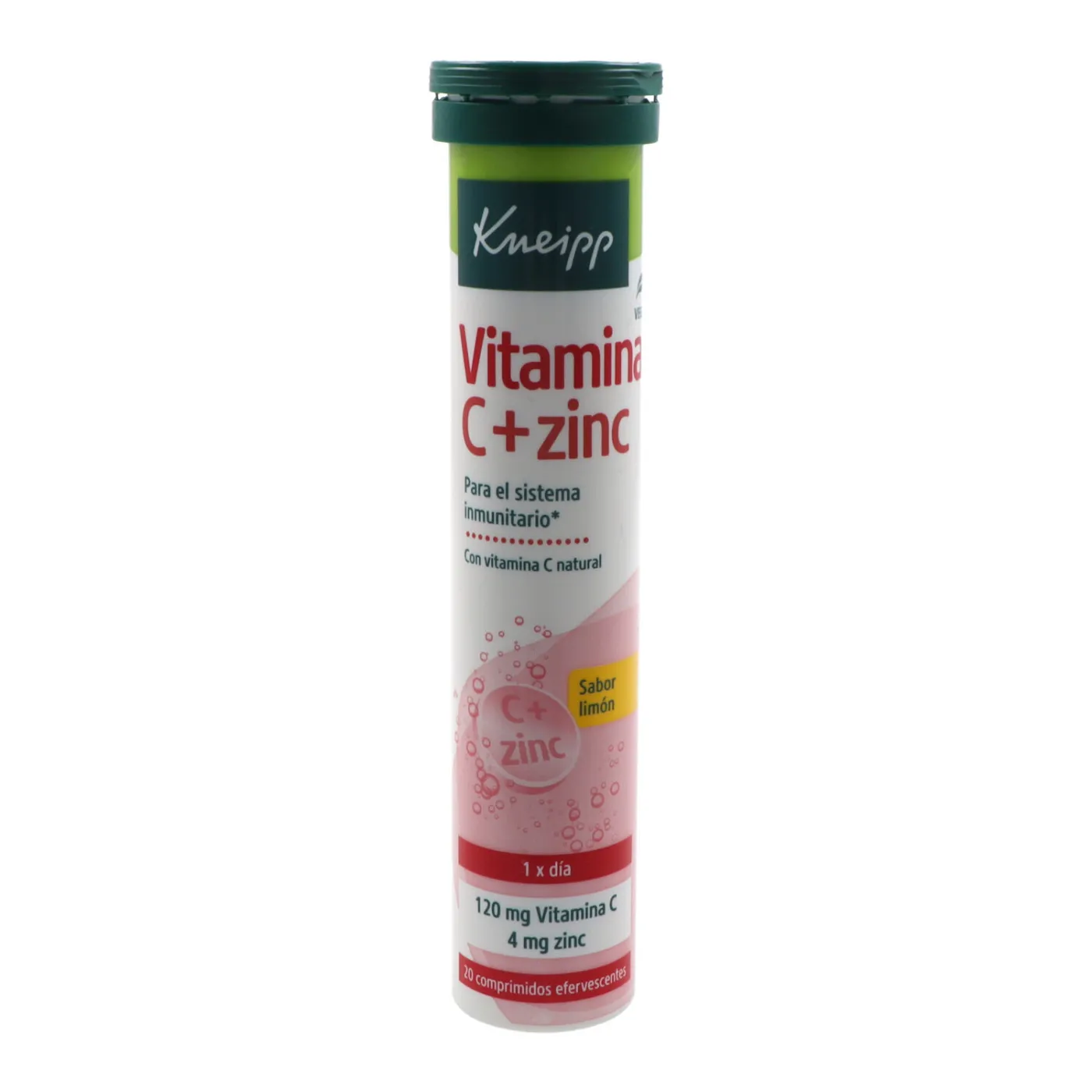 Kneipp Vitamina C + Zinc 20 Comprimidos Efervesc