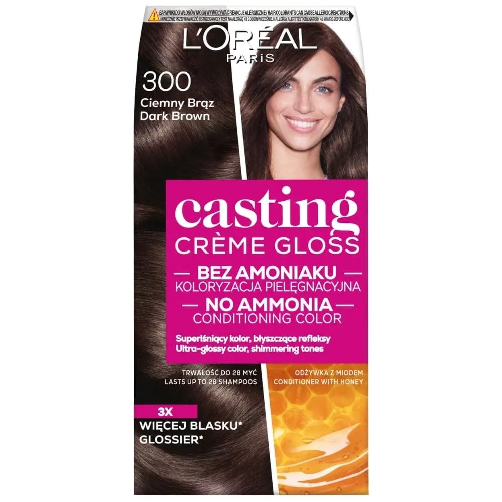 L'Oréal Casting Créme Gloss,300 Marrón Oscuro