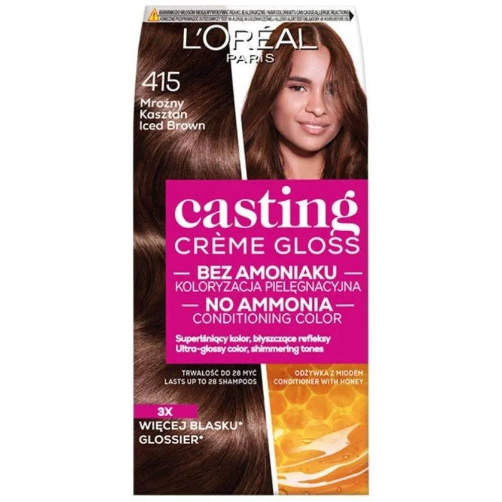 L'Oréal Casting Créme Gloss,415 Frosty Chestnut