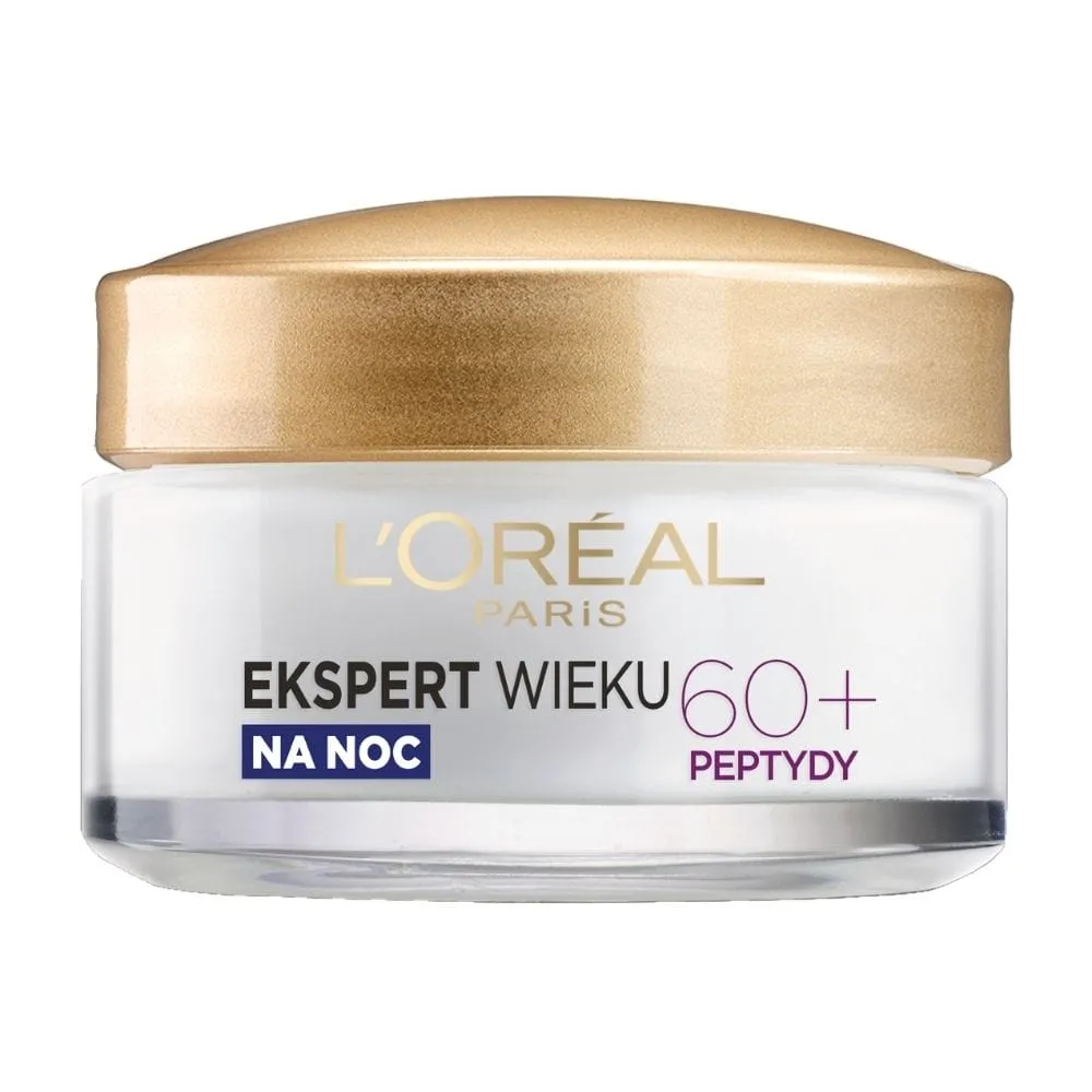 L'Oréal Paris Age Expert 60+ Crema de Noche Antiarrugas Reconstructora - 50 ml
