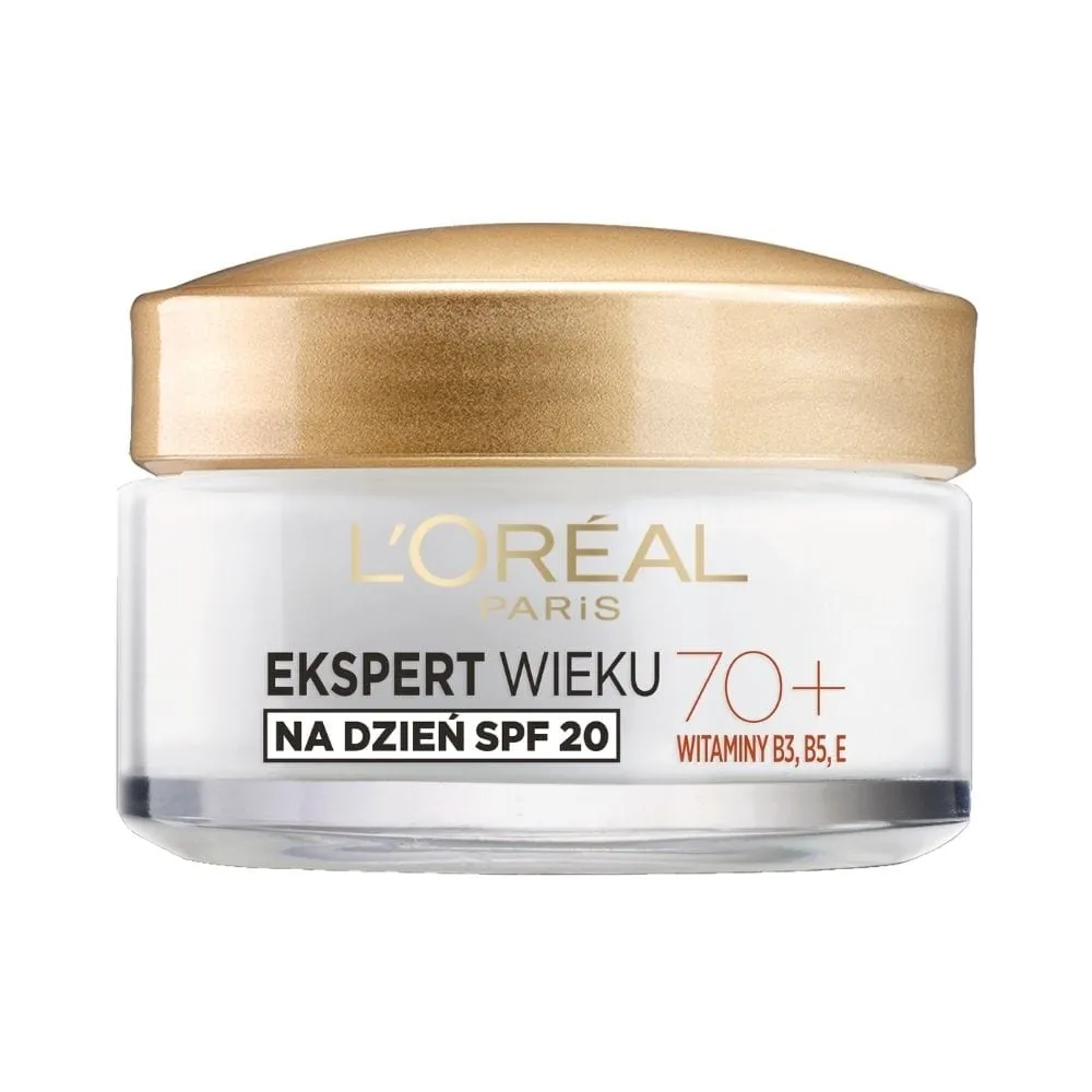 L'Oréal Paris Age Expert 70+ Crema de Día Nutritiva Antiarrugas - 50 ml