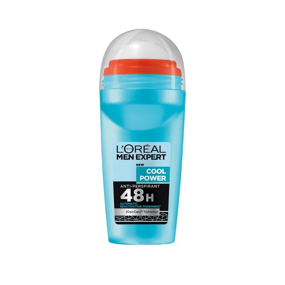 L'Oréal Paris Men Expert Cool Power 48h Antitranspirante Roll-on - 50 ml