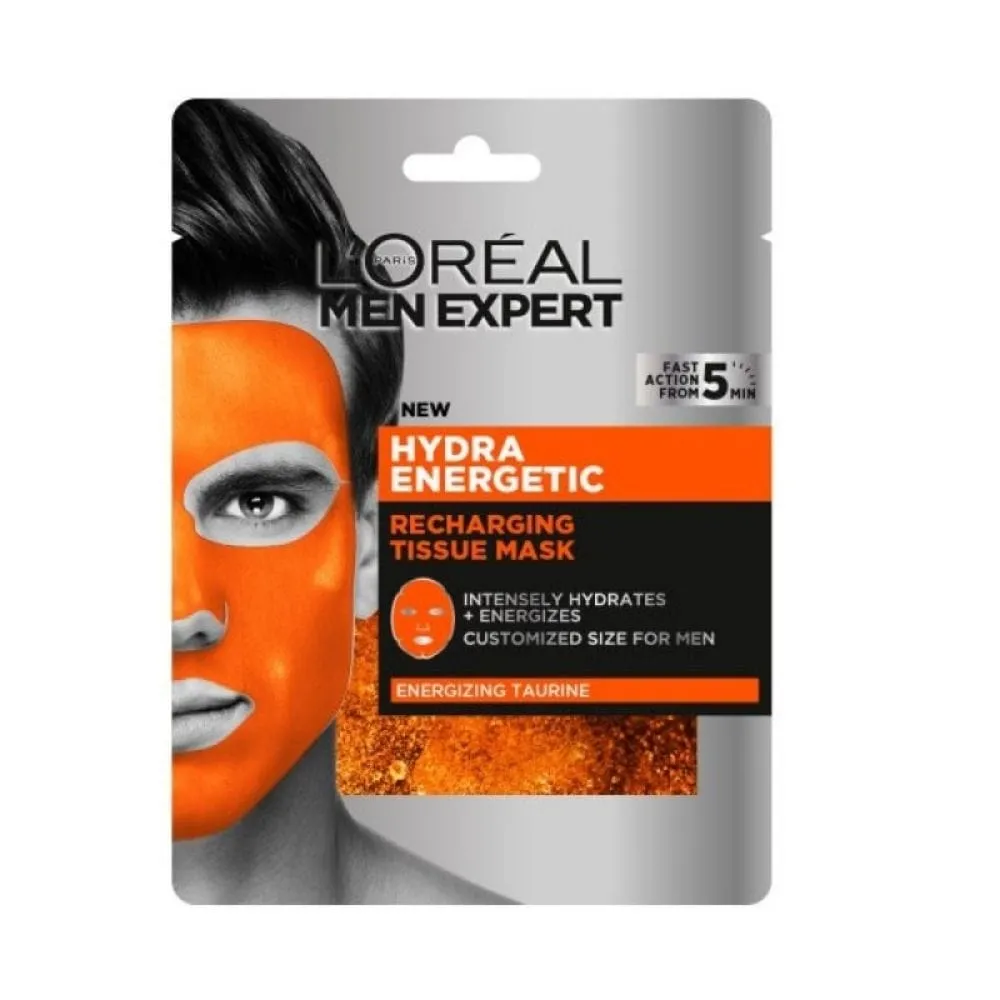 L'Oréal Paris Men Expert Mascarilla Hidra Energética - 1 unidad