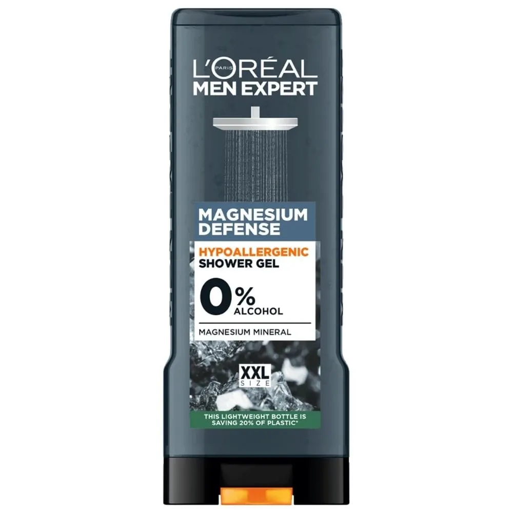 L'Oréal Paris Men Expert Gel de Ducha Magnesio Defensa XXL - 400 ml