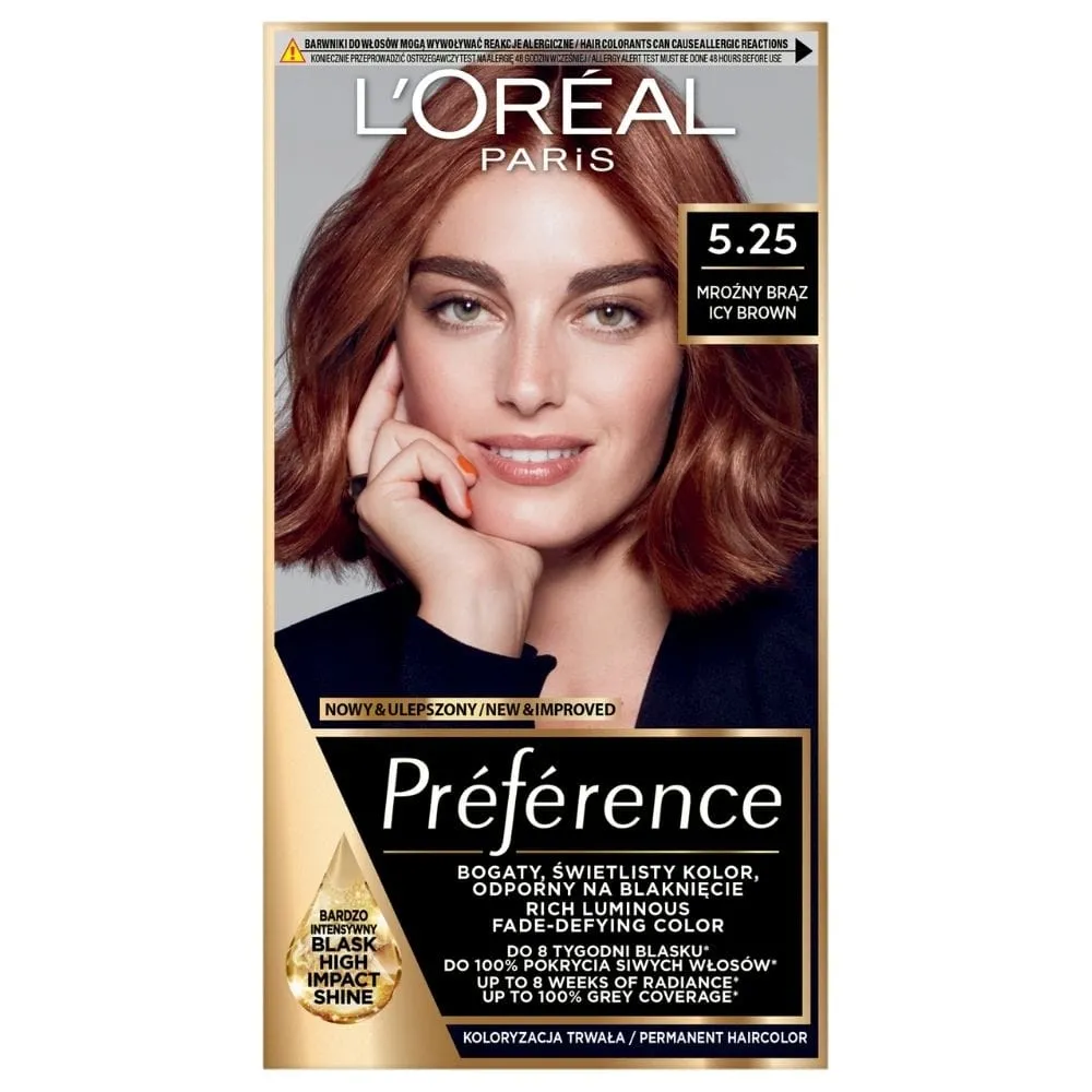 L'Oréal Paris Preference Tinte M2 5.25 Antigua, Bronce Esmerilado