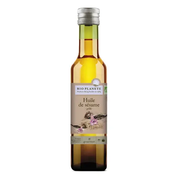 Aceite de Sésamo Tostado Bio-250ml-Bio Planète