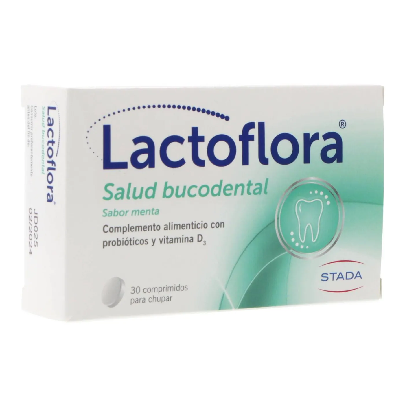 Lactoflora Bucodental Menta 30 Comprimidos Para