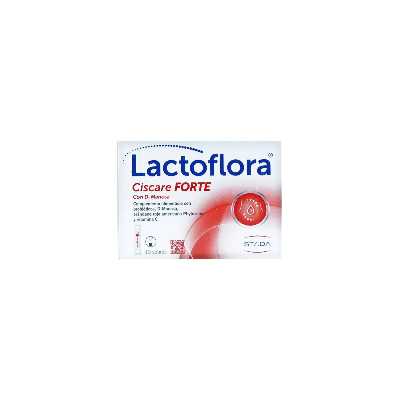 Lactoflora Ciscare Forte 10 Sobres Sabor Limon