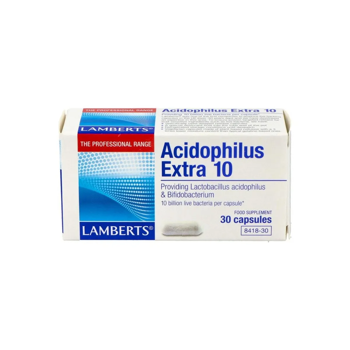 Lamberts 8418-30 Acidophilus Extra 10 30 Caps