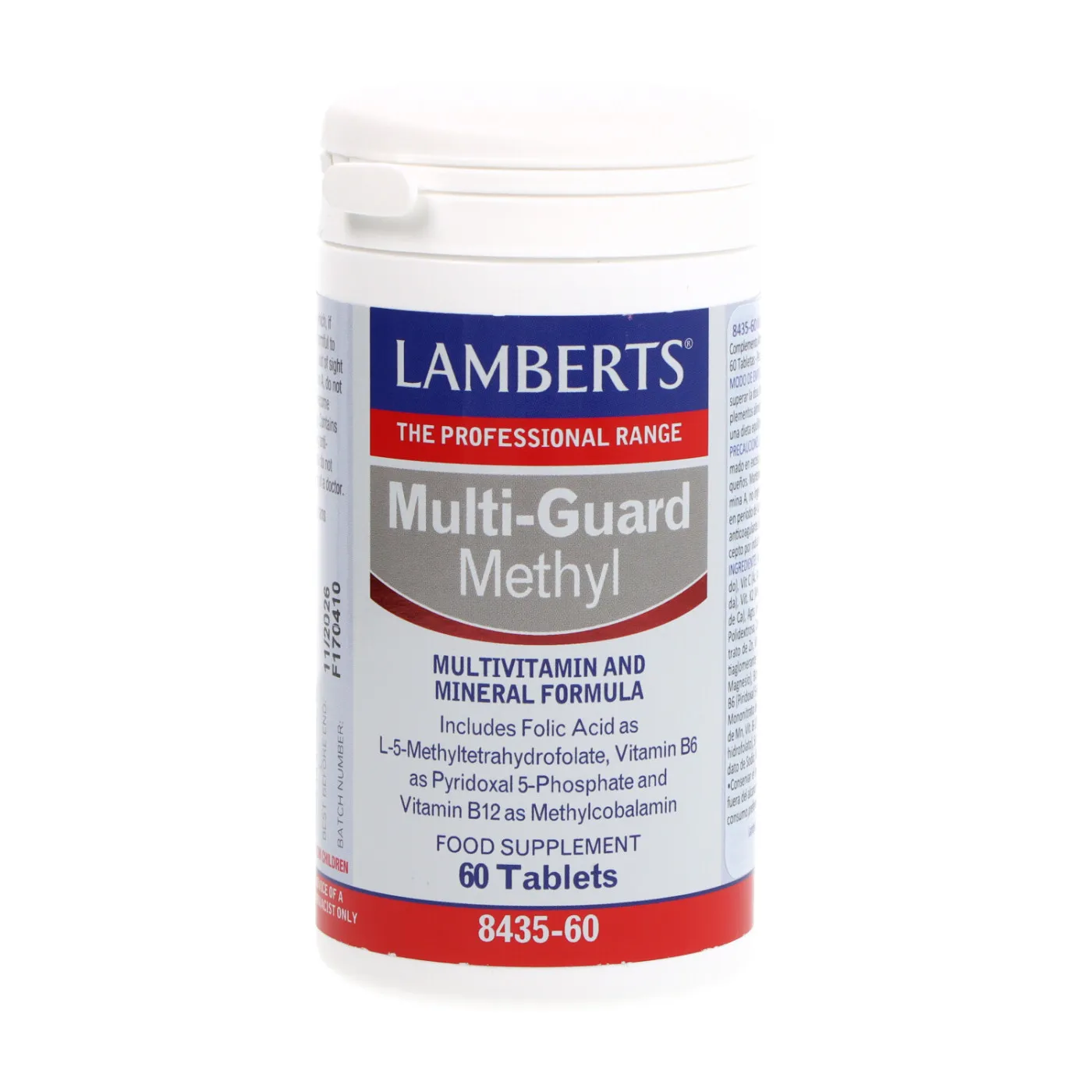 Lamberts Multi Guard Methyl 60 Comprimidos Ref.8435-60