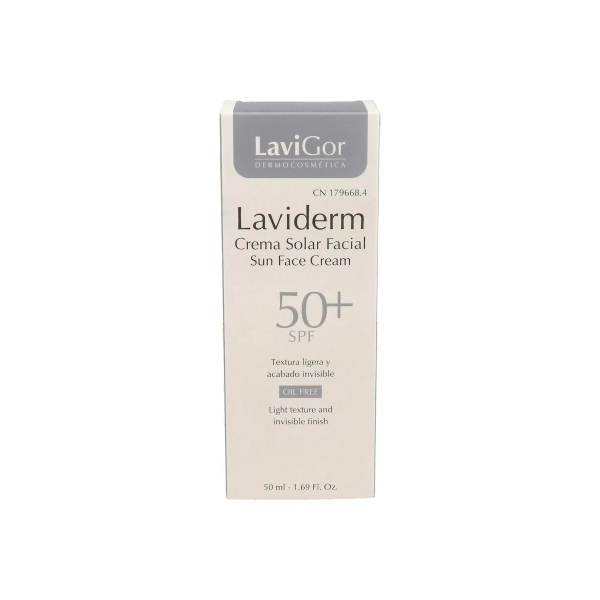 Lavigor Laviderm Facial spf50 Oil Free 50 Ml