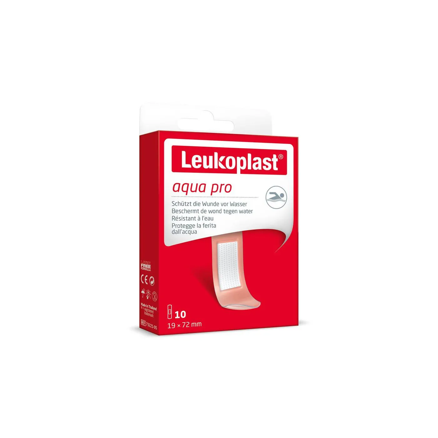 Leukoplast Aquapro 19mm X 72mm 10 Un