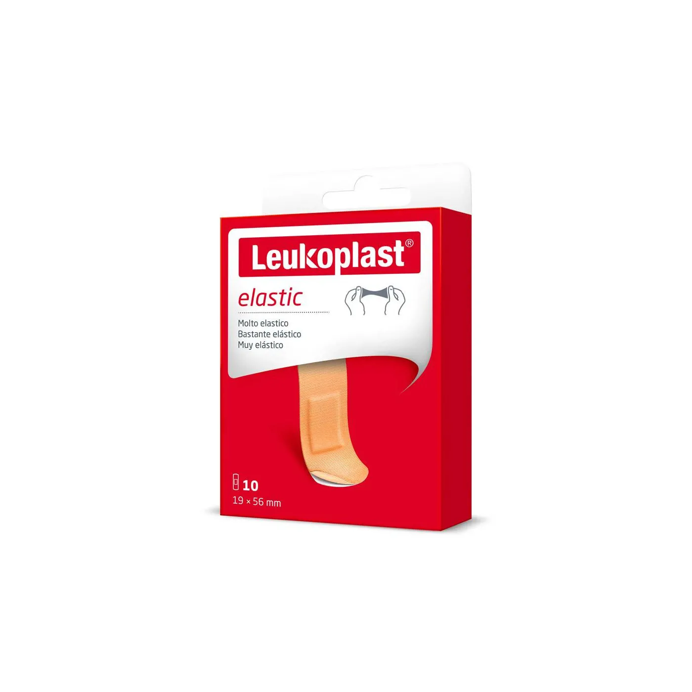 Leukoplast Elastic 19mm X 56mm 10 Un