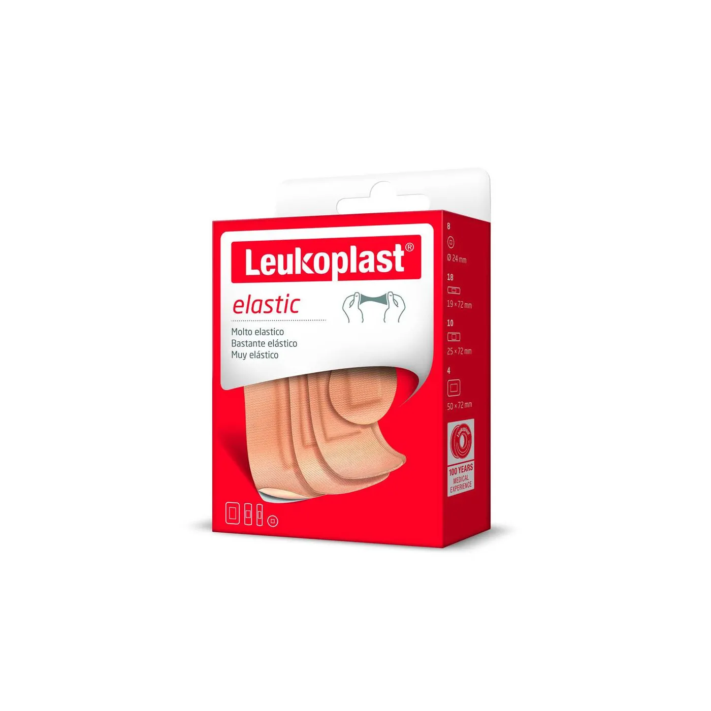 Leukoplast Elastic Surtido 40 Un