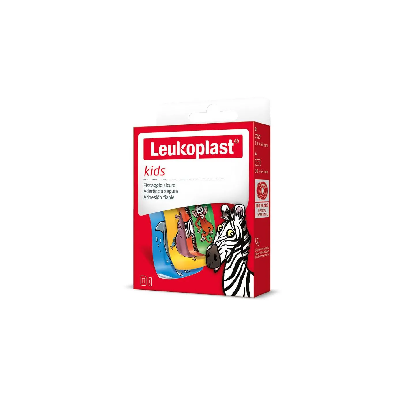 Leukoplast Kids Zoo Surtido 12 Un