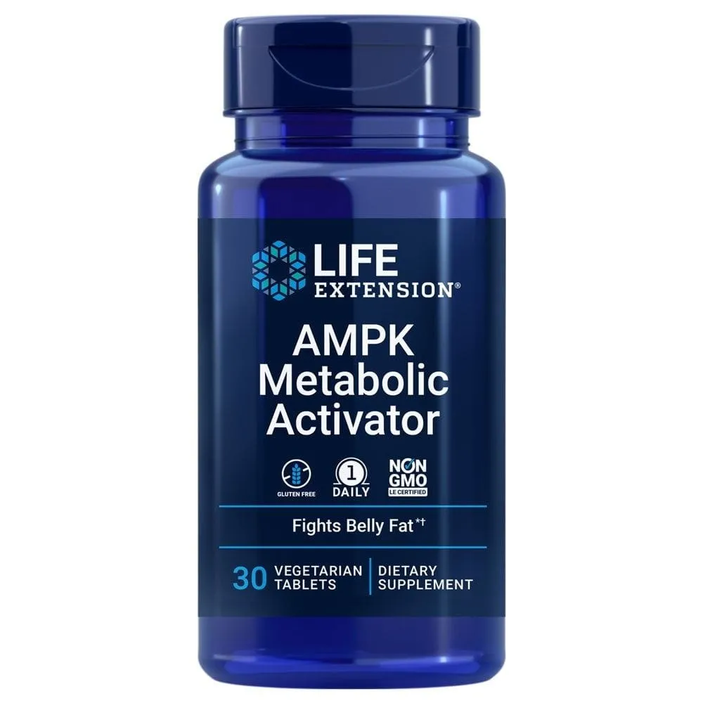 Life Extension Activador Metabólico AMPK EU - 30 Tabletas