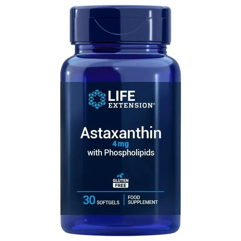 Life Extension Astaxantina con Fosfolípidos - 30 Cápsulas