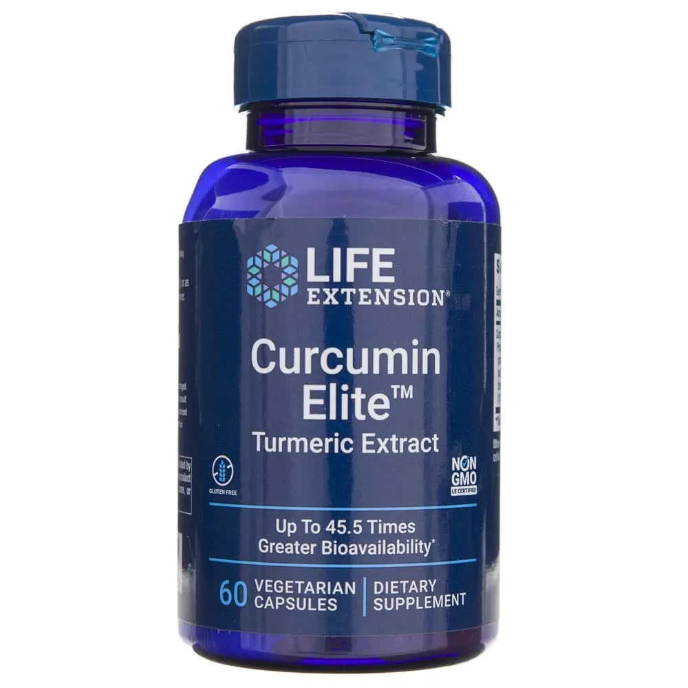 Life Extension Curcumin Elite™ Extracto de Cúrcuma - 60 Cápsulas