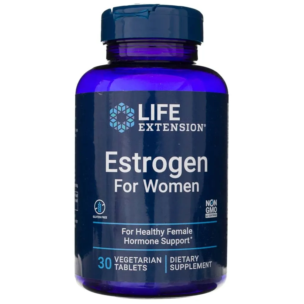 Life Extension Estrógenos para la Mujer - 30 Tabletas