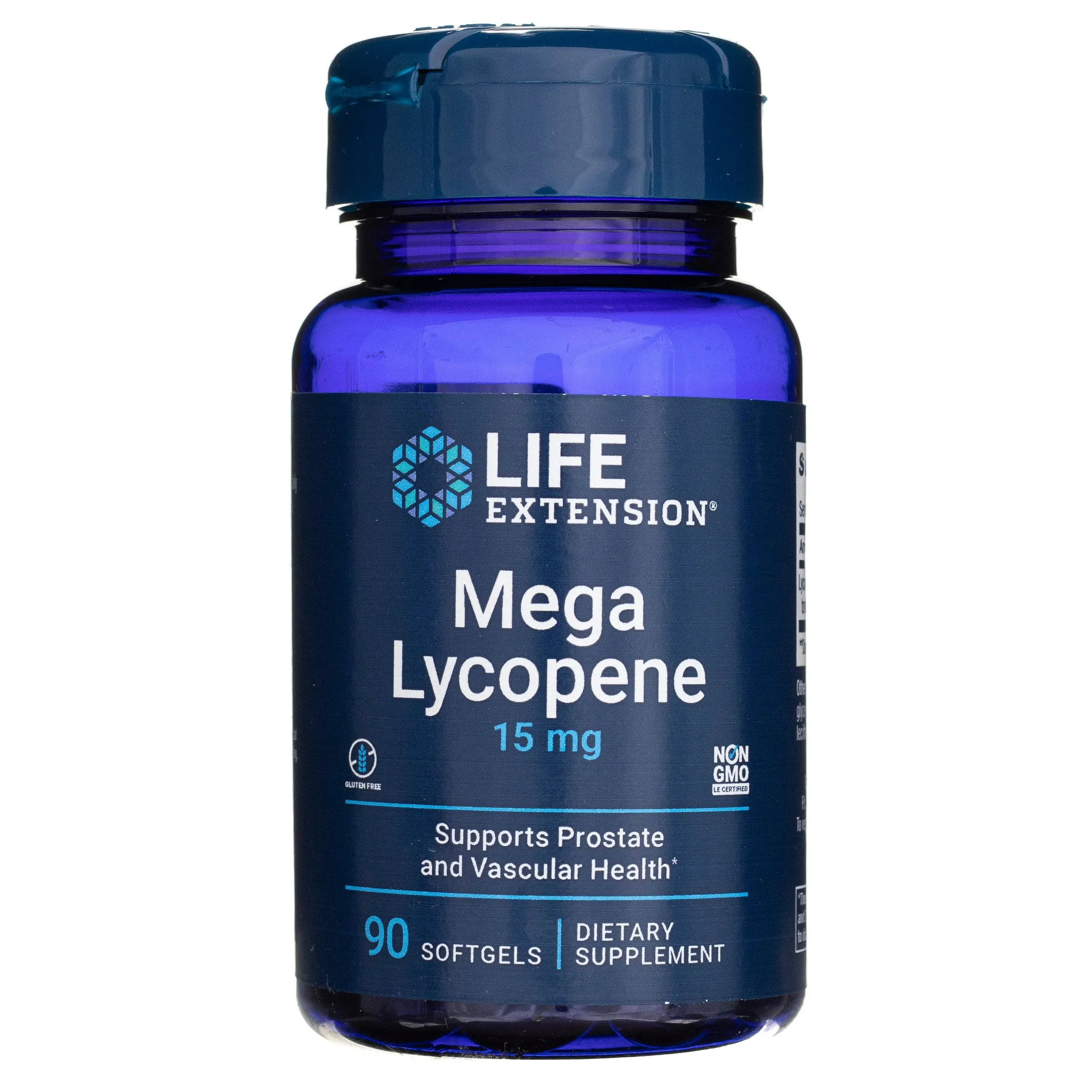 Life Extension Mega Licopeno 15 mg - 90 cápsulas blandas