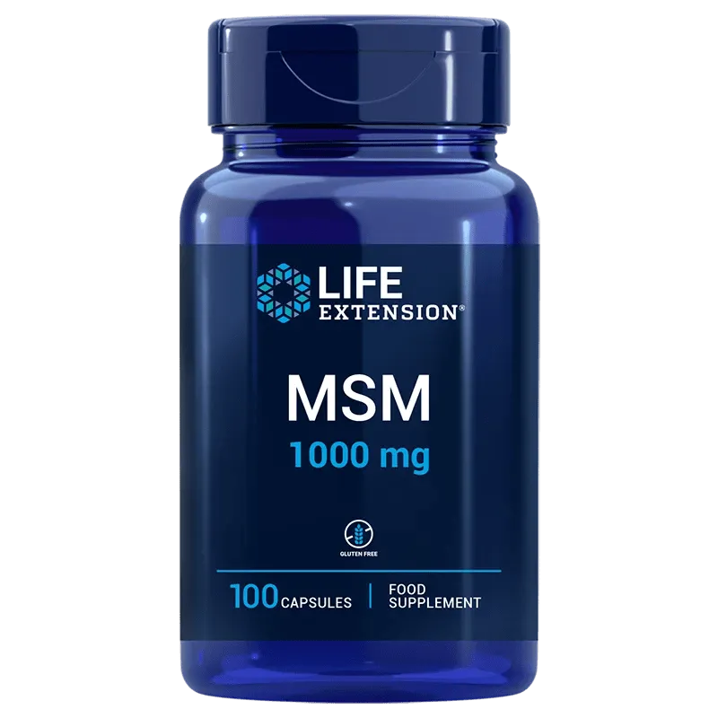 Life Extension MSM 1000 mg EU - 100 Cápsulas