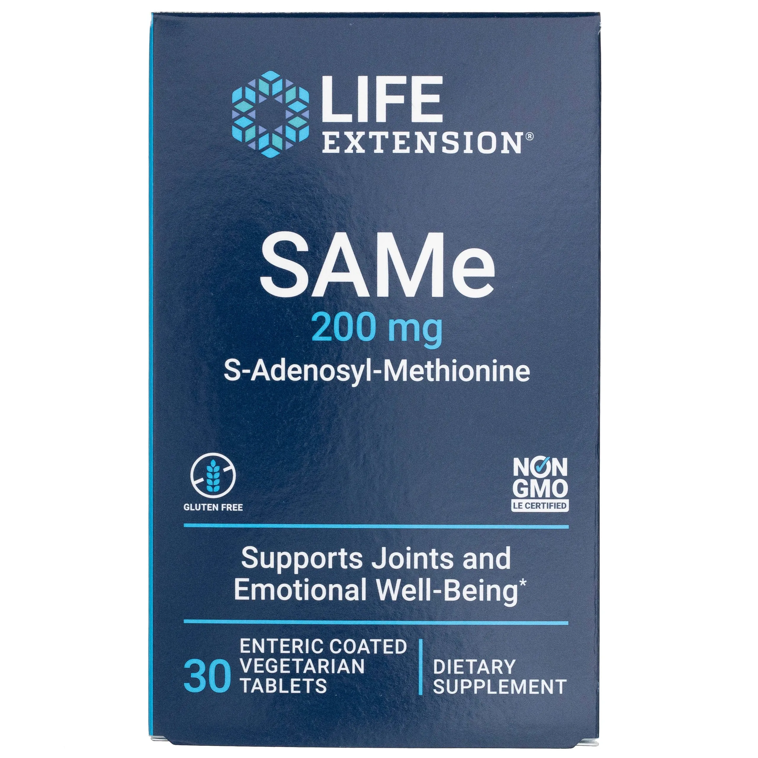 Life Extension SAMe 200 mg - 30 Tabletas