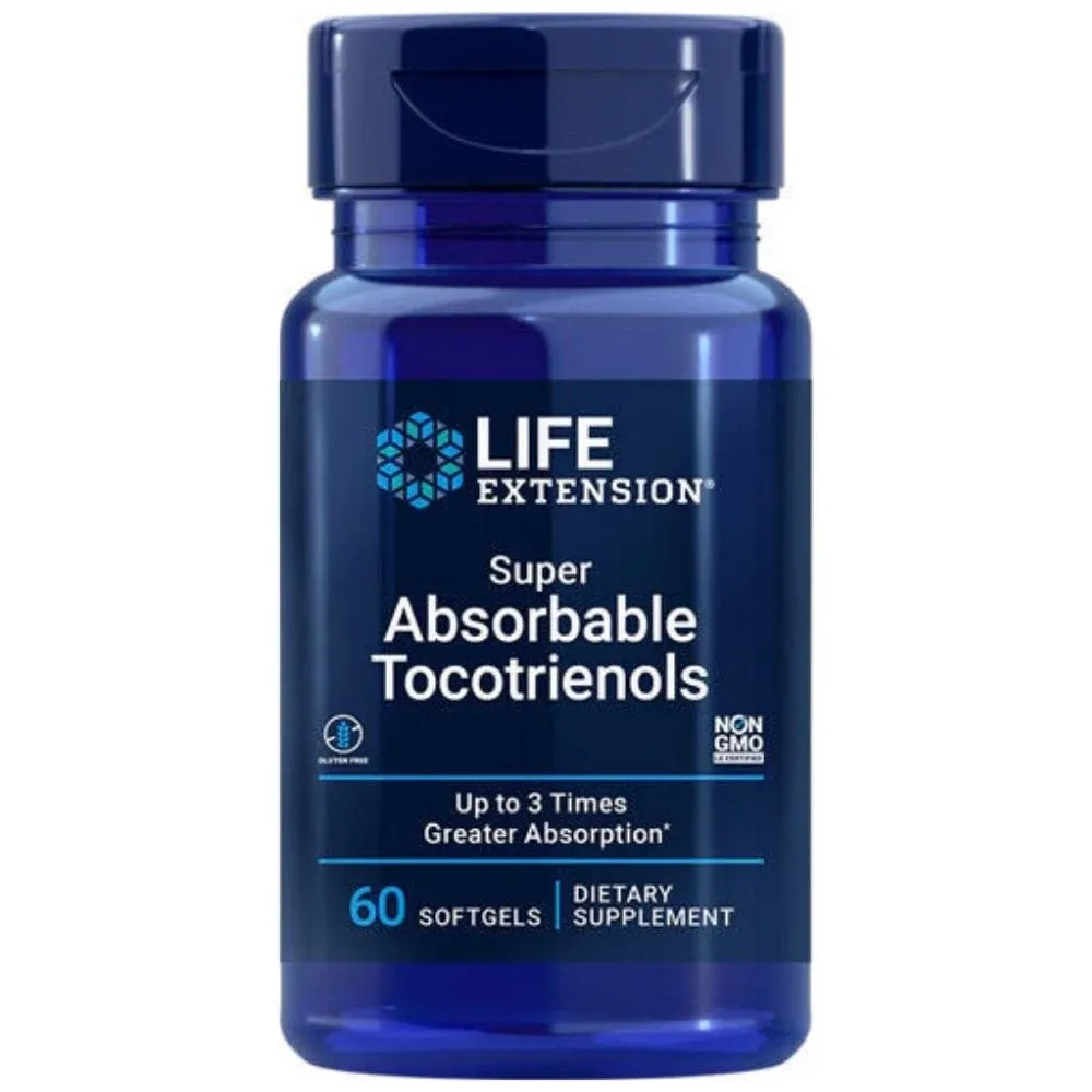 Life Extension Tocotrienoles Super Absorbibles - 60 Cápsulas
