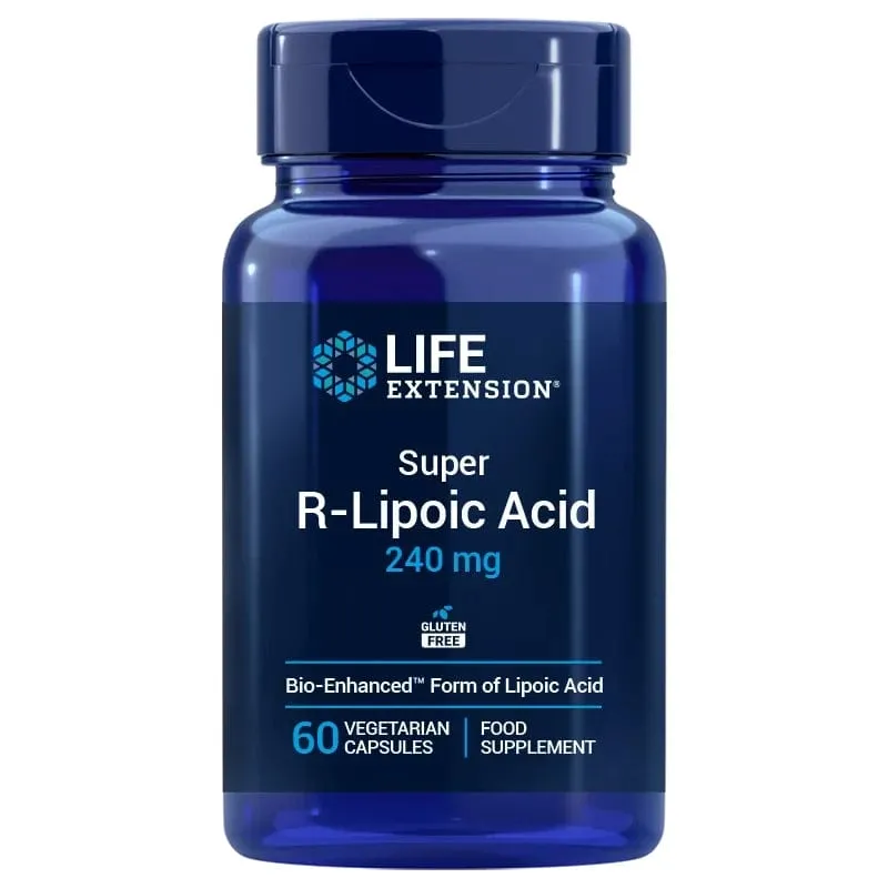 Life Extension Super Ácido R-Lipoico - 60 Cápsulas