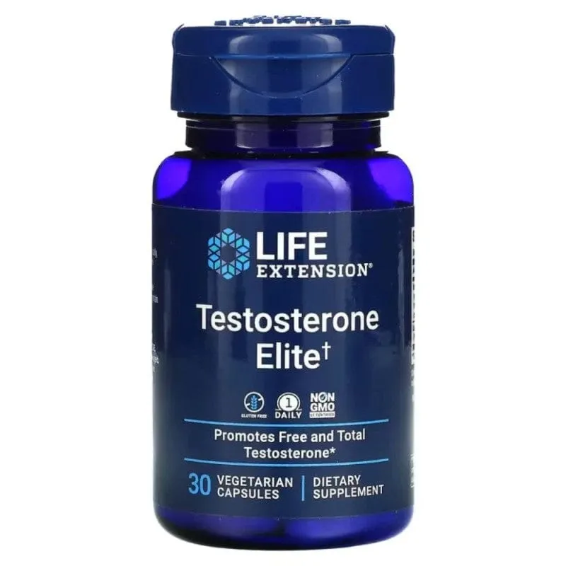 Life Extension Testosterona Elite - 30 Cápsulas