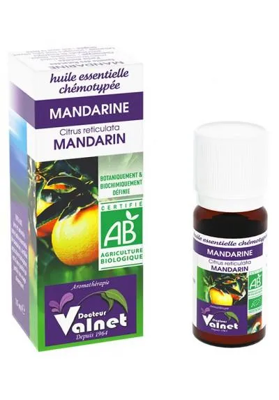 Mandarina-aceite esencial orgánico-10ml-Dr.Valnet