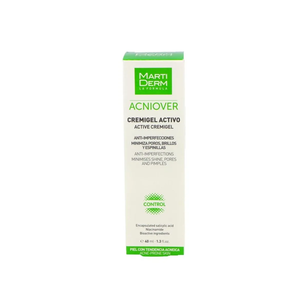 Martiderm Acniover Cremigel Activo 40 Ml
