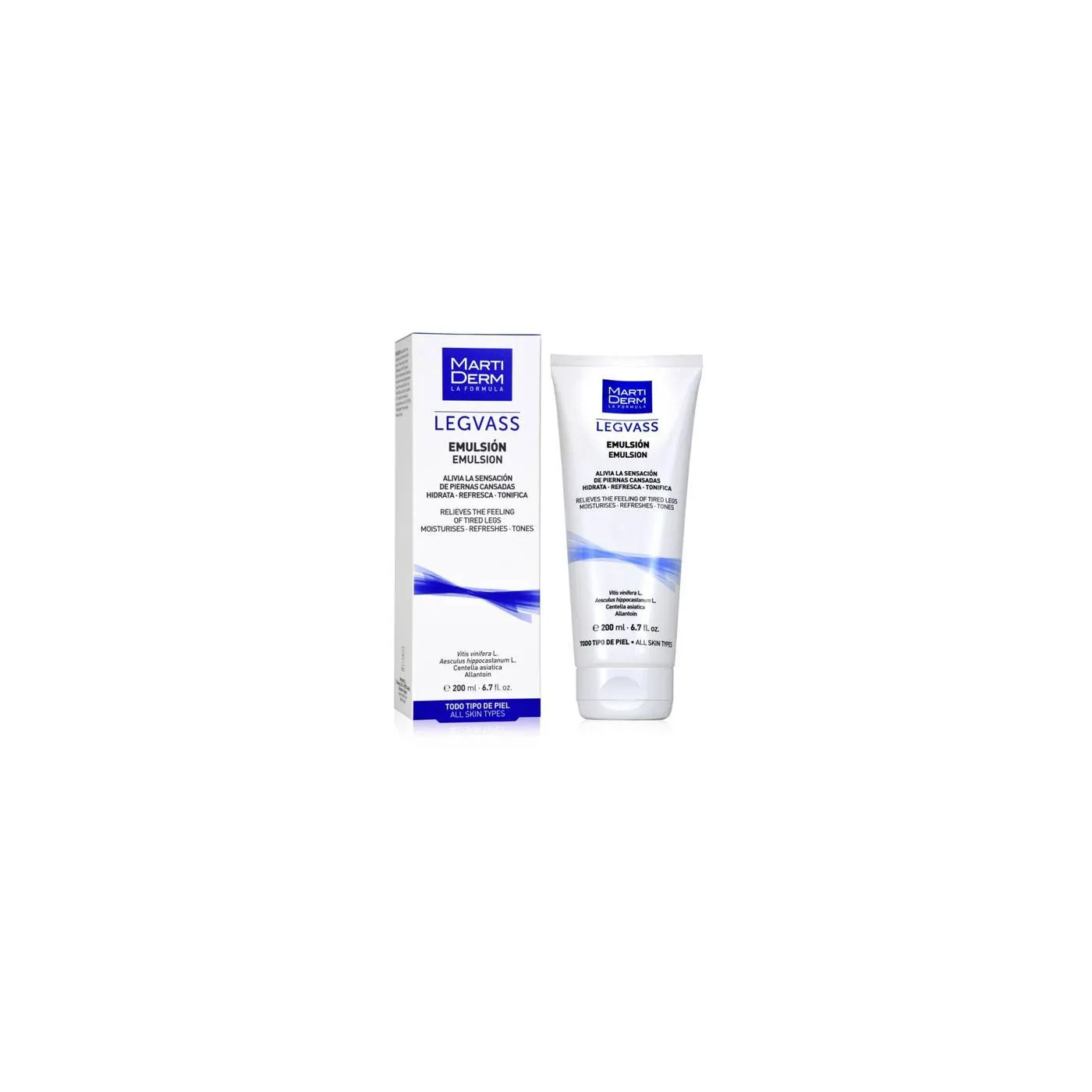 Martiderm Legvass Piernas Emulsion 200ml