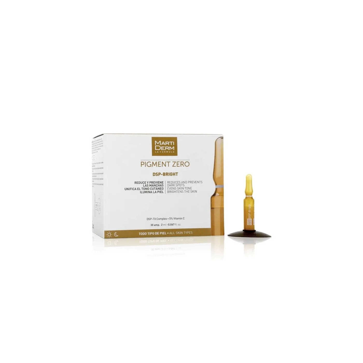 Martiderm Pigment Zero Dspbright 30 Ampollas