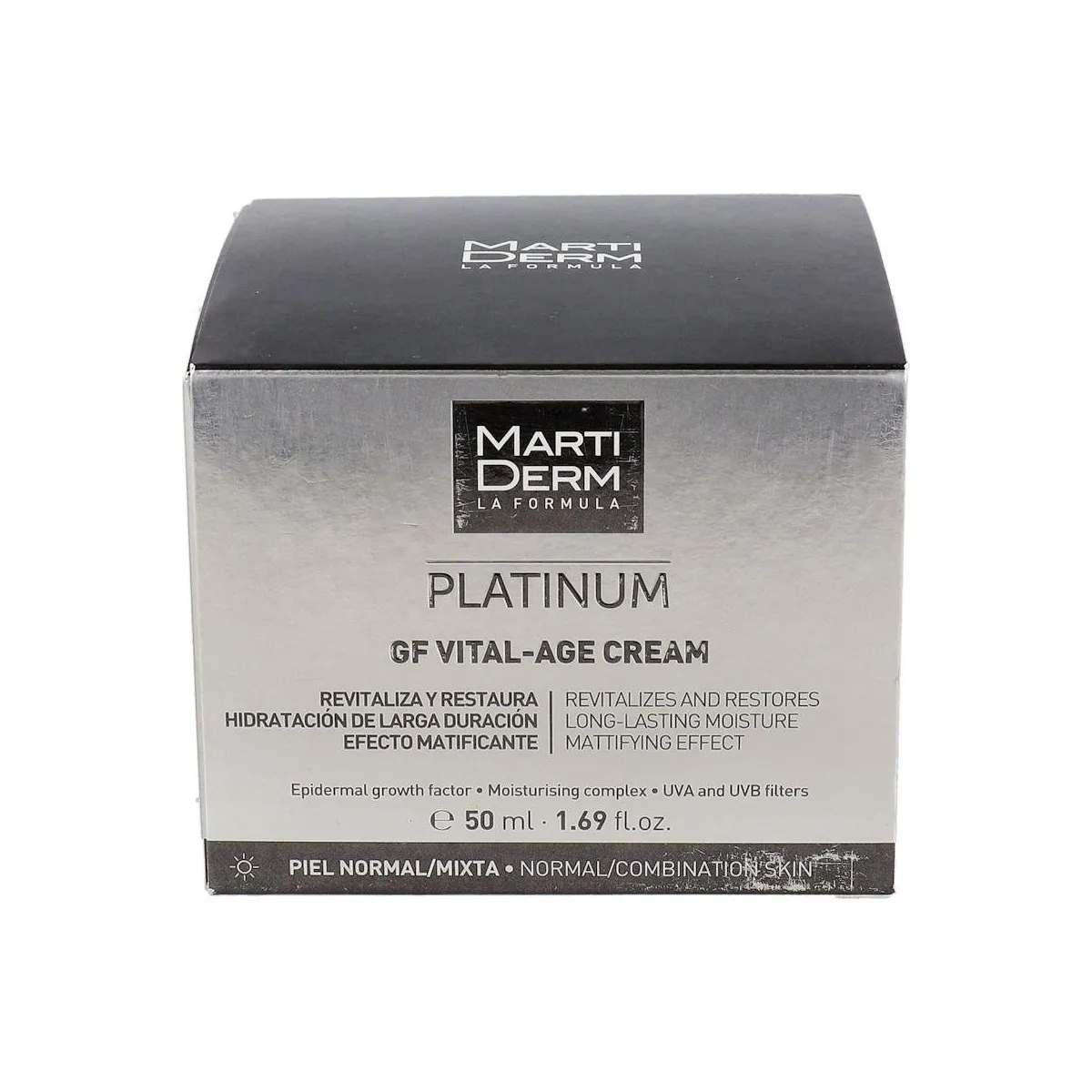 Martiderm Platinum Gf Vital Age Crema Piel Normal Y Mixta 50 Ml