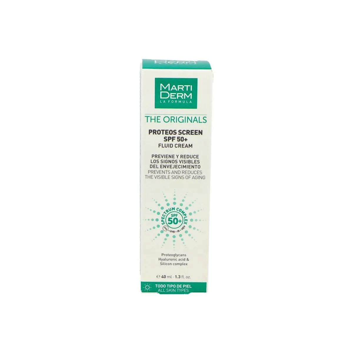 Martiderm The Originals Proteos Screen Crema Fluida Spf 50+ 40 Ml
